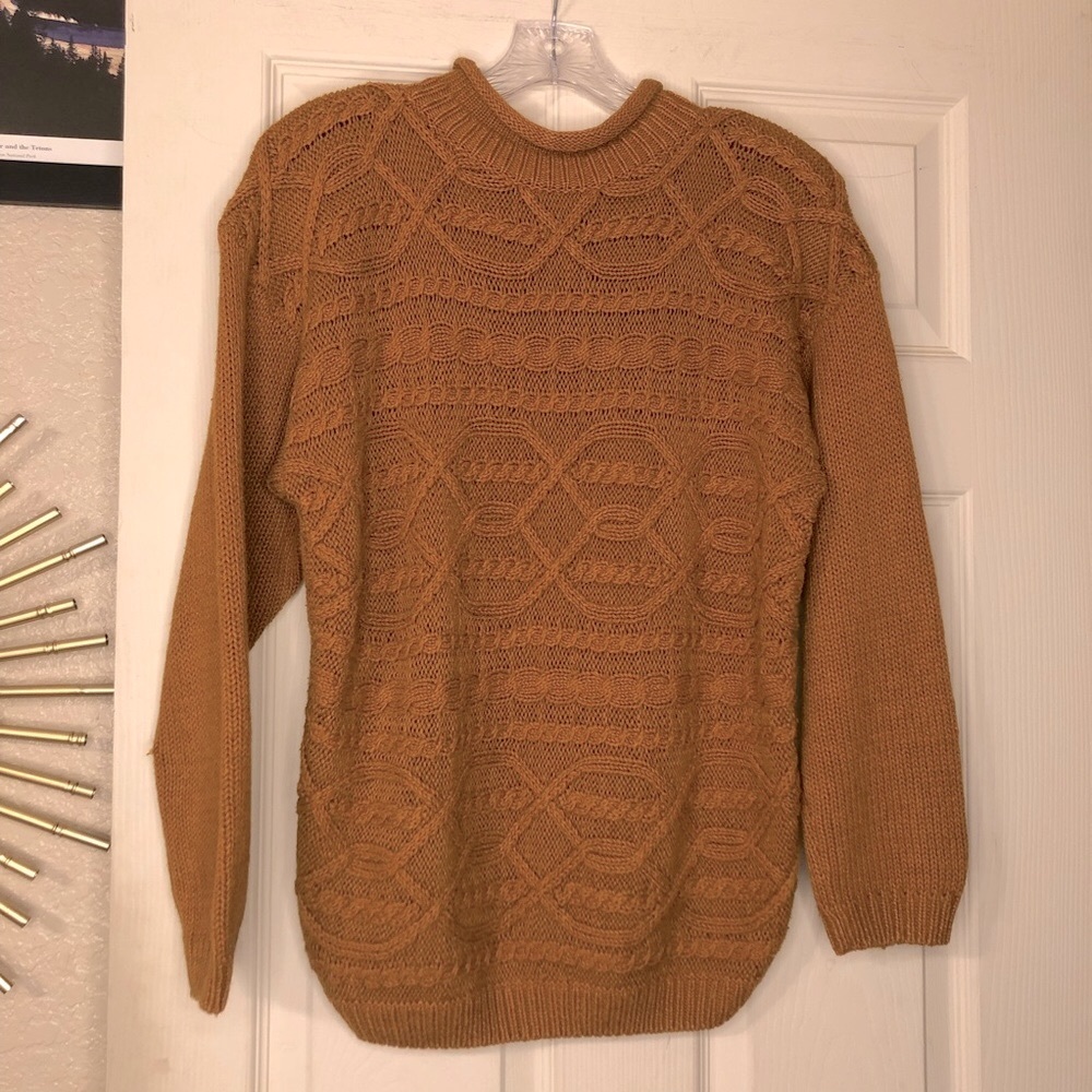 Carolina Colors Yellow/ Gold Vintage Sweater M
